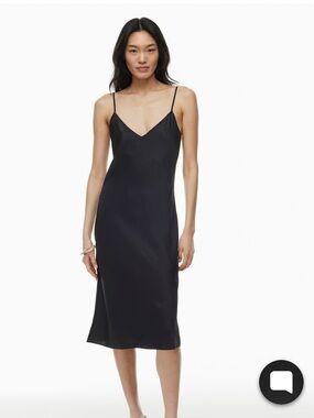 Aritzia - Black Slip Dress